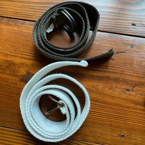 ☄️Bundle☄️ 2 Men’s Canvas Belts